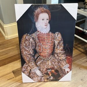 Queen Elizabeth I Canvas Framed New